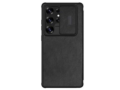 Nillkin Qin Book PRO-deksel til Samsung Galaxy S25 Ultra Black