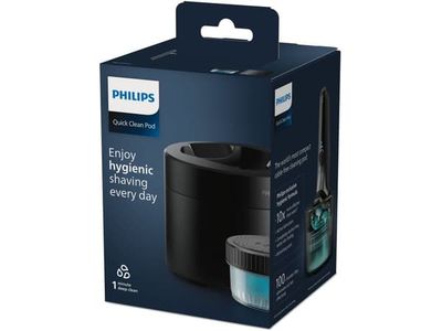 Philips Accessories QCP10/01 Quick Clean Pod, Rengöringsstation, Svart, Philips, S5880/10, S5880/20, S5880/50, S5881/10, S5882/50, S5882/66, S5883/...