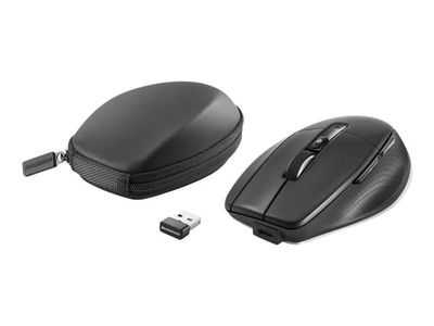 3Dconnexion CadMouse Pro Wireless - Mus - ergonomisk - 7 knapper - trådløs - Bluetooth, 2.4 GHz - USB trådløs mottaker