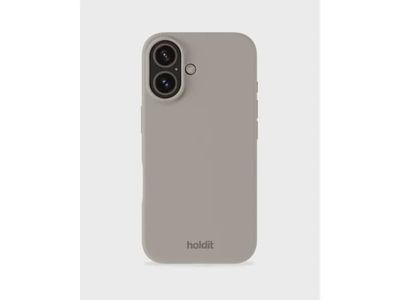 HoldIt Silicone, Etui, Apple, iPhone 16, 15,5 cm (6.1"), Taupe / brun