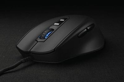 Mionix NAOS PRO - Mus - ergonomisk - høyrehendt - optisk - 7 knapper - kablet - USB - boks