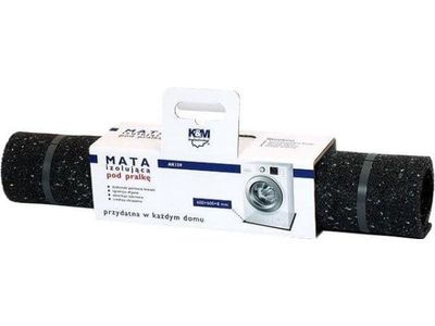 K&M plate til vaskemaskin K ampM AK 159, svart, 60 cm x 60 cm x 0,8 cm
