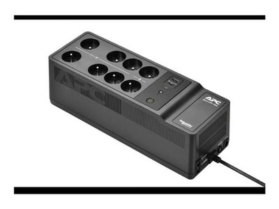 APC Back-UPS - UPS (kan monteras på vägg/underlag) - AC 230 V - 600 Watt - 1050 VA - utgångskontakter: 10
