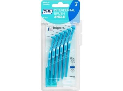 TePe Angle 0,6 mm tannbørste for mellomrom 6 stk