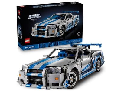 LEGO Technic 42210 2 Fast 2 Furious Nissan Skyline GT-R (R34)-bil