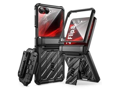 Supcase Unicorn Beetle Pro-deksel til Samsung Galaxy Z Flip 8 - svart