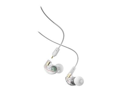 MEE audio M6 PRO, Koblet med ledninger (ikke trådløs), Audiofil, 20 - 20000 Hz, Hodetelefoner, Translucent