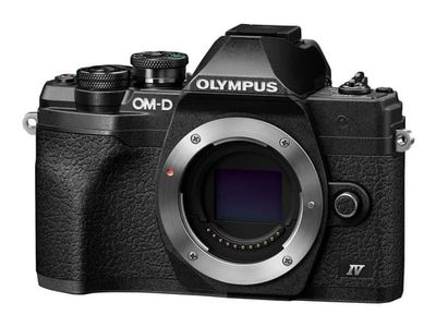 Olympus OM-D E-M10 Mark IV - Digitalkamera - speilløst - 20.3 MP - Four Thirds - 4K / 30 fps - 3optisk x-zoom M.Zuiko Digital 14-42 mm II-linse - W...