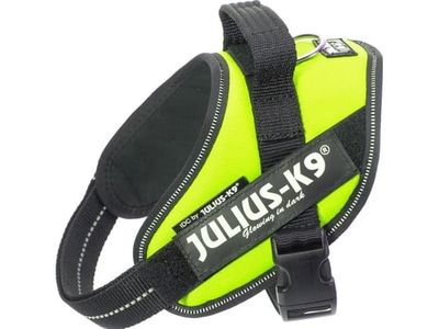 Julius-K9 K9 IDC sele, str.: Mini, neongrøn 49-67 cm