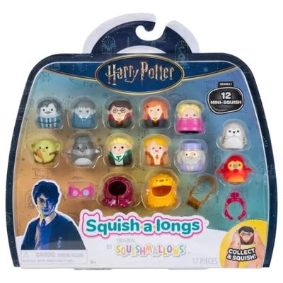 SQUISH-A-LONGS 2,5 CM HARRY POTTER 12 PACK