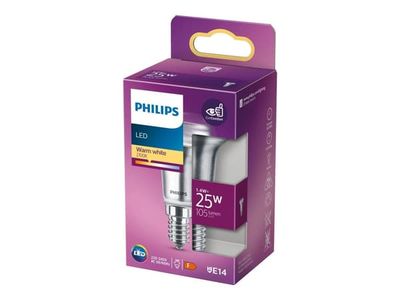 Philips Heijastinlamppu 25W R50 E14, 1,4 W, 25 W, E14, 105 lm, 15000 h, Lämmin valkoinen