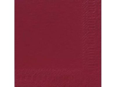 Serviet Duni 40x40 cm 3-lag Bordeaux 125 stk,125 stk/pk