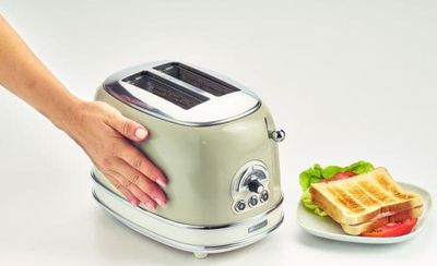 Ariete 155 Vintage - Brödrost - 2 skiva - 2 Kortplatser - beige