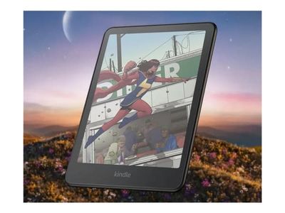 Amazon Kindle Colorsoft - 1. generasjon - eBook-leser - 16 GB - 7" farge/monokrom (dobbeltlag) - berøringsskjerm - Bluetooth, Wi-Fi - svart