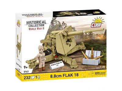 COBI 8,8 cm Flak 18 luftvernkanon byggesett