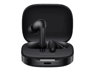 Xiaomi Redmi Buds 6 - True wireless-hörlurar med mikrofon - inuti örat - Bluetooth - aktiv brusradering - nattsvart
