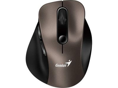 GENIUS Ergo 9000S Champagne Titanium, dobbel Bluetooth + 2,4GHz, 2400 dpi, trådløs, silent (Category: na)