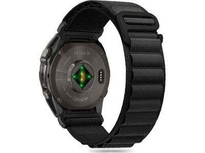 Tech-Protect TECH-PROTECT NYLON PRO GARMIN FENIX 5 / 6 / 6 PRO / 7 / 8 (47 MM) / E BLACK