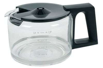 Krups XB900601, Jug, Krups, Krups ProAroma F309 Black, ProAroma Plus, Pro Aroma filter coffee machine F30908, Pro Aroma Plus..., Svart, Gjennomsikt...