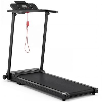 FORMILL X2NC löpband – Löpband med FitShow-app, 1–12 km/h, 0,75–2,5 hk toppeffekt, manuell lutning, LED-display, smörjöppning och maxbelastning 120 kg, svart