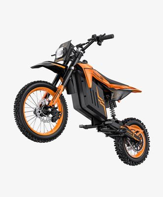 HillMiles MilePop 1 terrängcykel, 2000 W (3000 W toppeffekt), 48 V 25 Ah, 72 km räckvidd, 50 km/h topphastighet