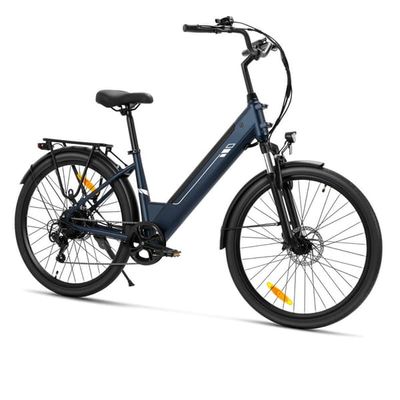 Touroll Roamer 2 ST elcykel med låg instegshöjd: 100 km räckvidd, 250 W motor (45 Nm), avtagbart batteri på 561,6 Wh, Shimano 7-växlad växellåda, 60 mm fjädring