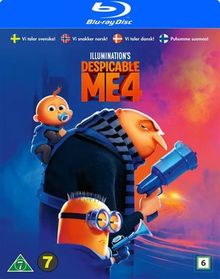Despicable Me 4 (aka Dumma mej 4) (2024) (Blu-Ray)