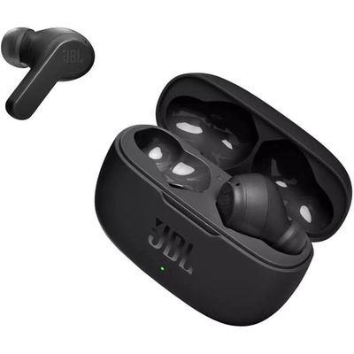 JBL Wave 200 TWS Bluetooth trådlösa in-ear-hörlurar svarta EU