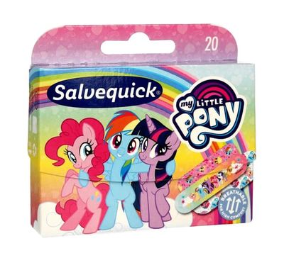 Salvequick Baby Slices My Little Pony 20 stk