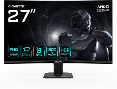 Gigabyte Curved LED-Display GS27FC2 - 68.6 cm (27\") - 1920 x 1080 Full HD