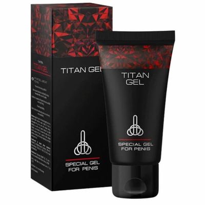 Titan Gel Red 50ml - Avancerad formula för män, förbättrad cirkulation