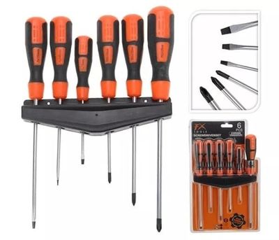 FX Tools skrutrekkersett, 6 deler