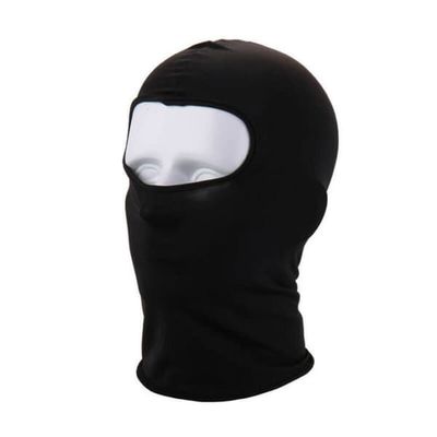 Balaclava for sykling og andre utendørssporter, svart