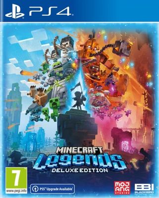 Minecraft Legends - Deluxe Edition-spill, PS4