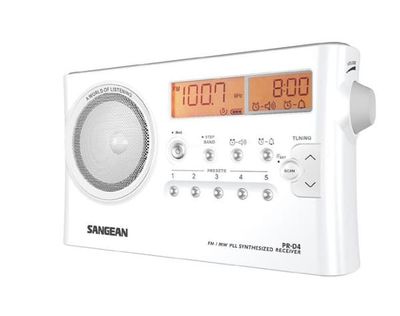 Sangean PR-D4 Bärbar radio med 170 h batteritid