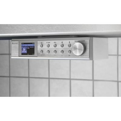 Soundmaster Radio FM DAB+ Internet Upphängningsbar IR1500SI Silver