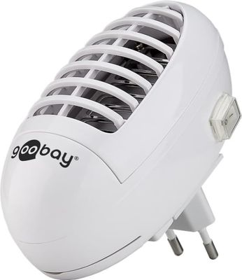 Goobay UV-LED-insektsdödare Elektrisk UV LED-insektsfälla för inomhusbruk
