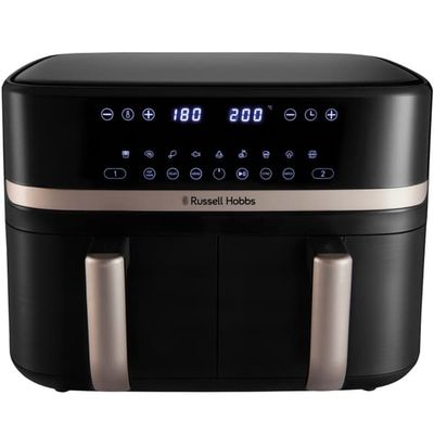 Russell Hobbs Airfryer 27680-56/RH Satisfry Dual Basket Air Fry
