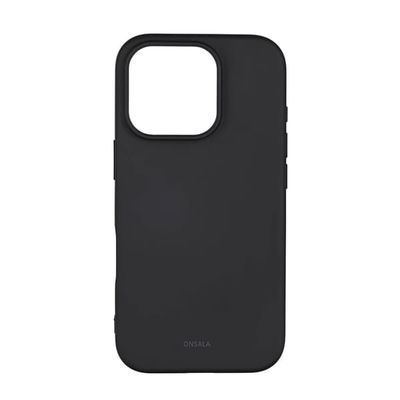 Onsala Back Sil Touch Recycled MagSerie iPhone 16 Pro Black
