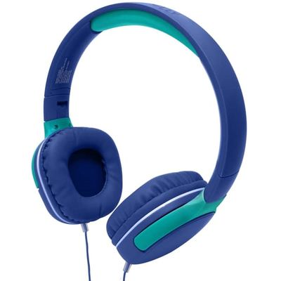Celly KidsBeat 2 - Hodetelefoner med volumbegrensning maks. 85 dB 3,5 mm plugg Blå