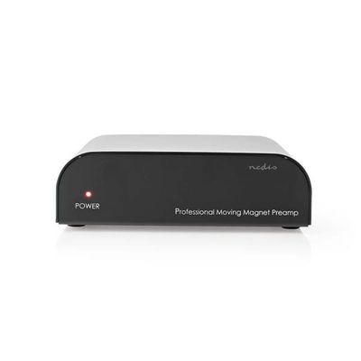 Nedis Forforstærker | Indgang til lyd- / video- / dataforbindelser: 1x RCA | Audio / video / dataforbindelser output: 1x RCA | 2 Kanaler | Phono / Pla