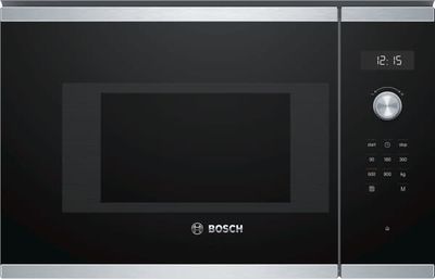 Bosch BFL524MS0 Serie 6 mikrobølgeovn, stål