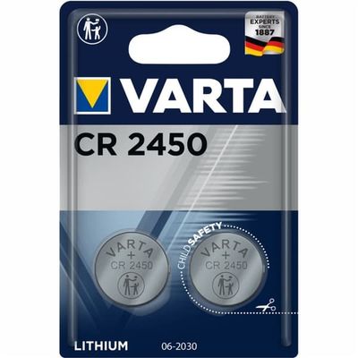Varta CR2450 3V litium-nappiparisto (3V)