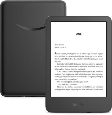 Amazon Kindle 2024 6 16 GB, svart