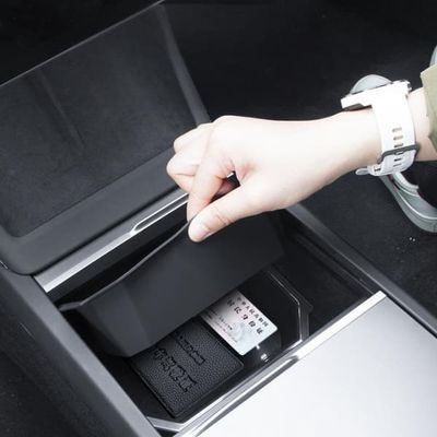 Oppbevaringsboks med sorteringsrom for Tesla Model 3 Highland