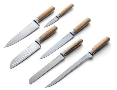 Orrefors Jernverk 6-pakning Kniver Acacia