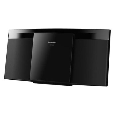 Panasonic Kompakt veggmontert mikrostereo svart