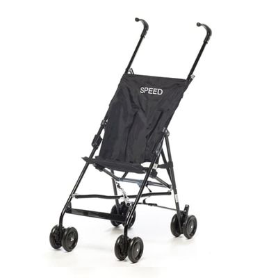 Babytrold Speed-klapvogn – Sort
