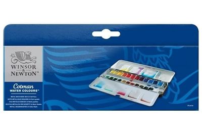 Cotman Water Col sketchers metal box 24