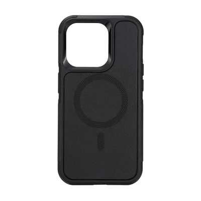 Essentials iPhone 15 Pro robust etui, magnet, svart